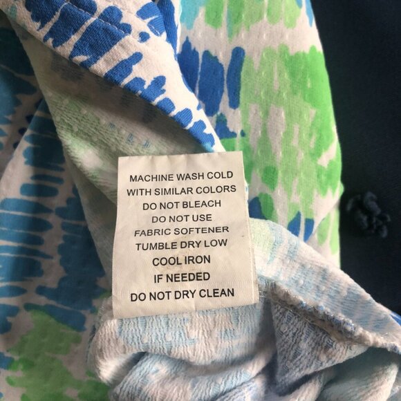 ICIKULS Cap Sleeve Golf Shirt, Blue, Green, White, Size L - Picture 3 of 7